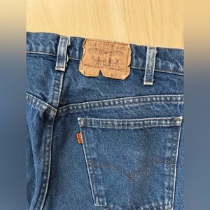 Vintage Orange Tab Levi